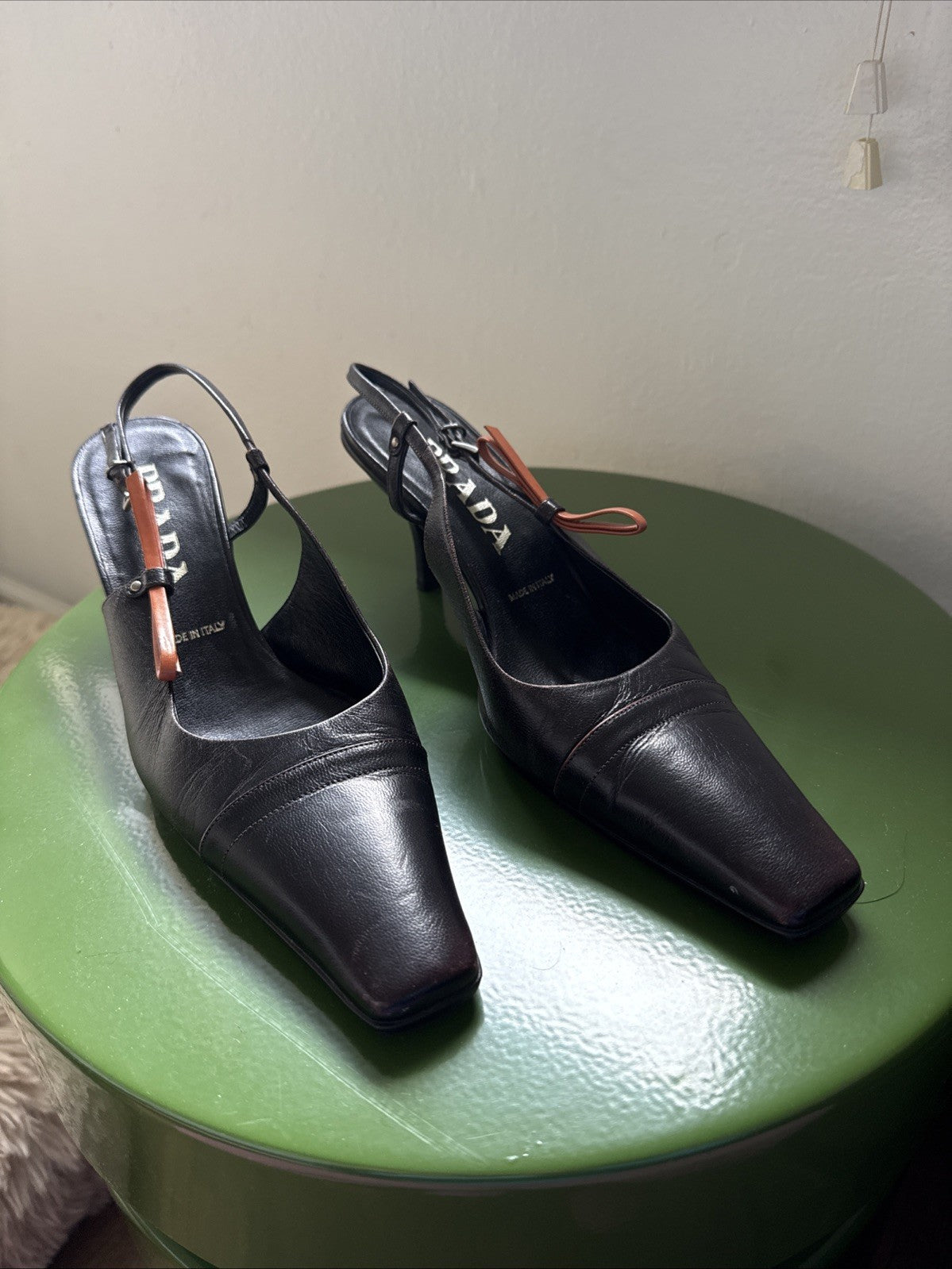 Vintage Prada Kitten Heels